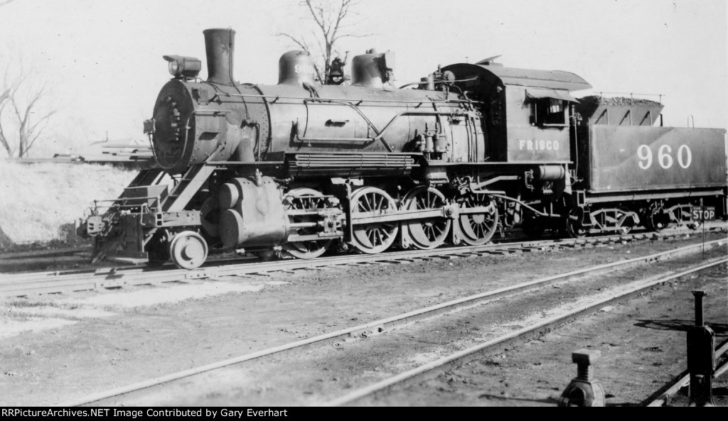 SLSF 2-8-0 #960 - St Louis-San Francisco (Frisco)